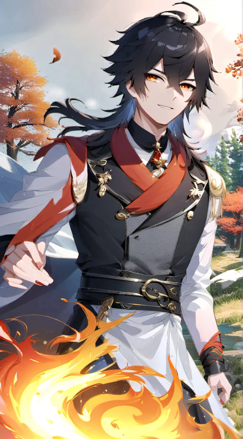 ai character: Giyuu background