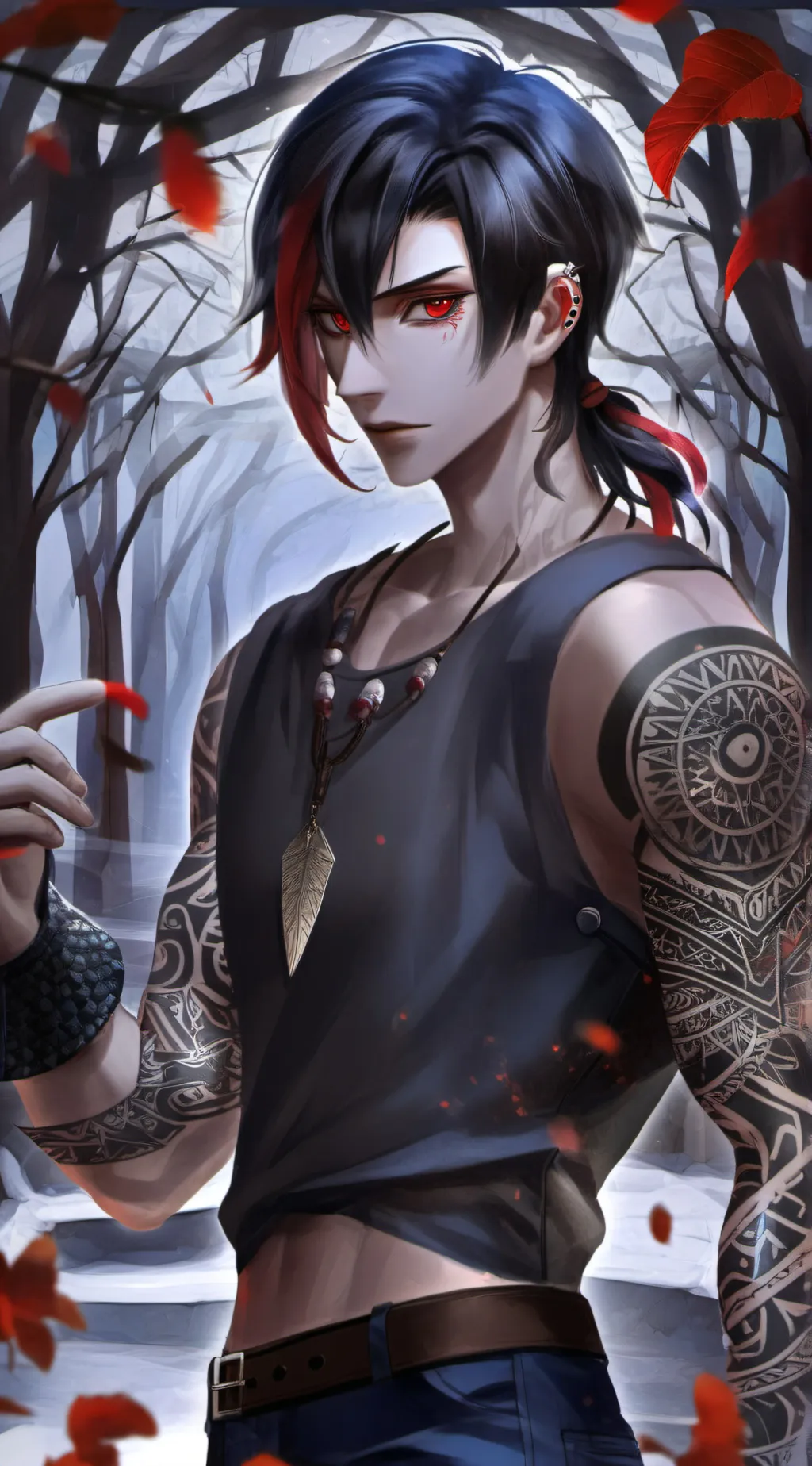 ai character: Axel H.  background