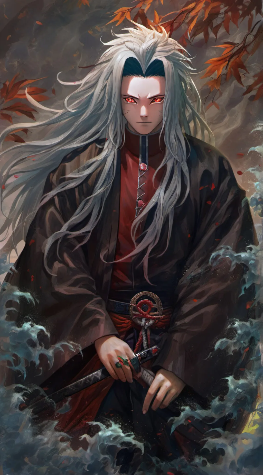 ai character: UCHIHA MADRA background