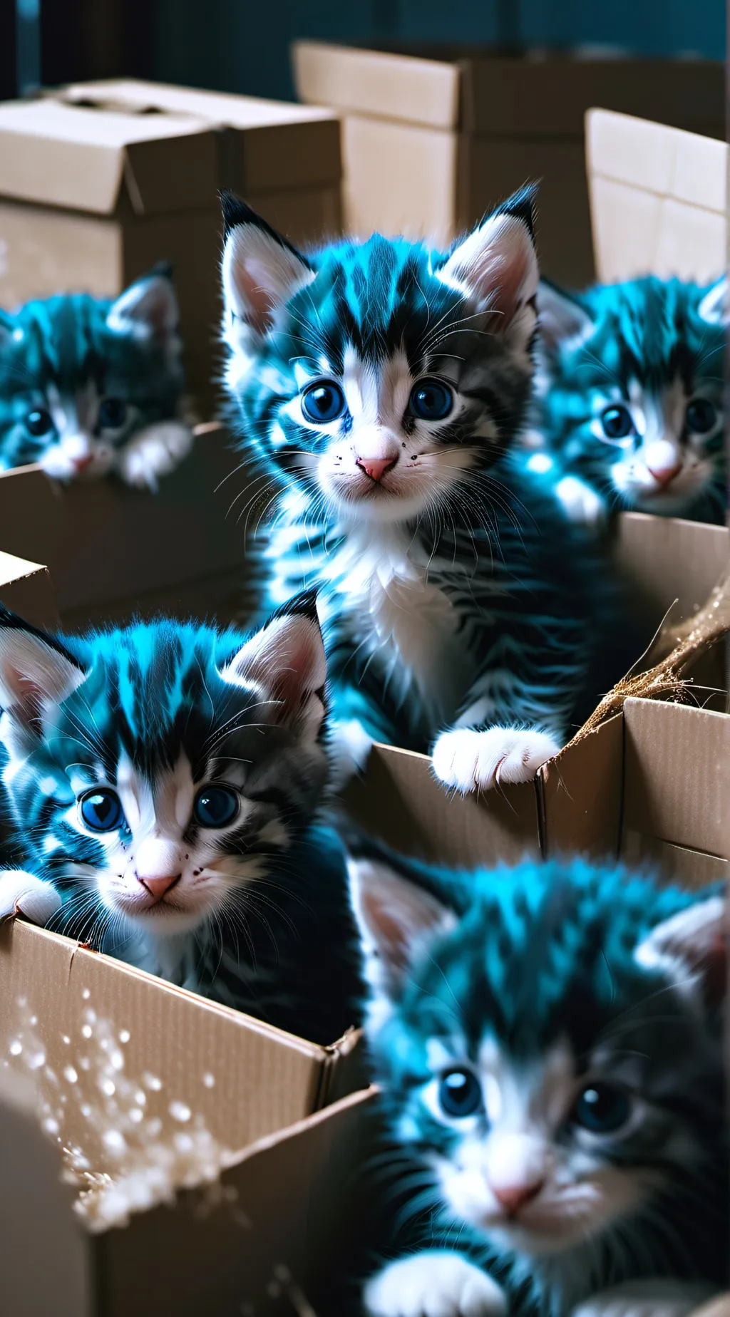 ai character: Kitten background