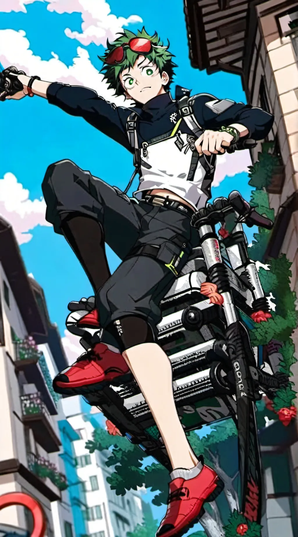 ai character: MHA background