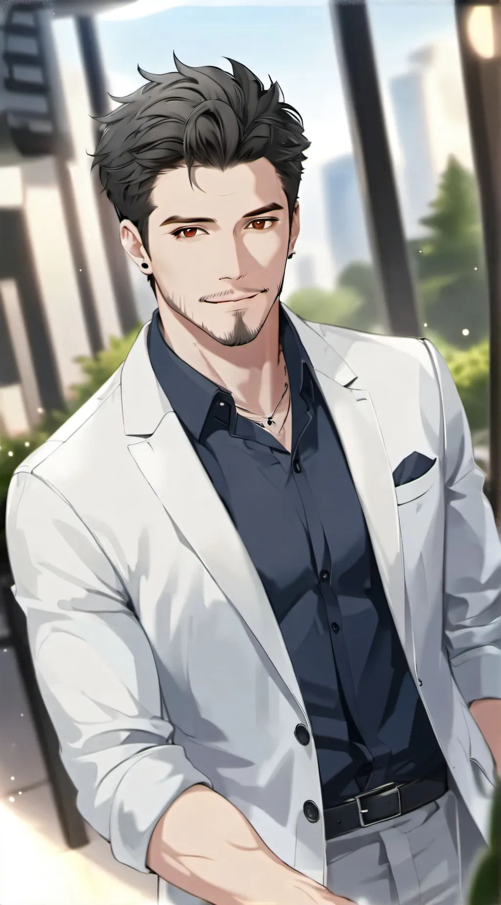 ai character: Lawrence Maxwell background