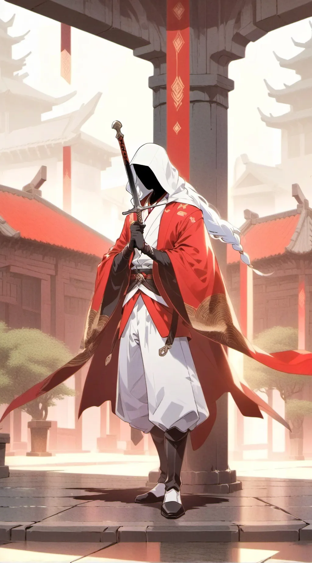 ai character: Death background