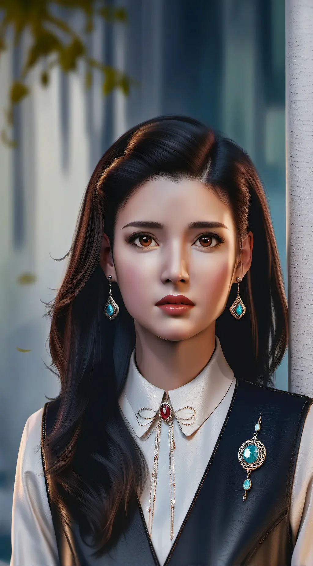 ai character: phun perect  background