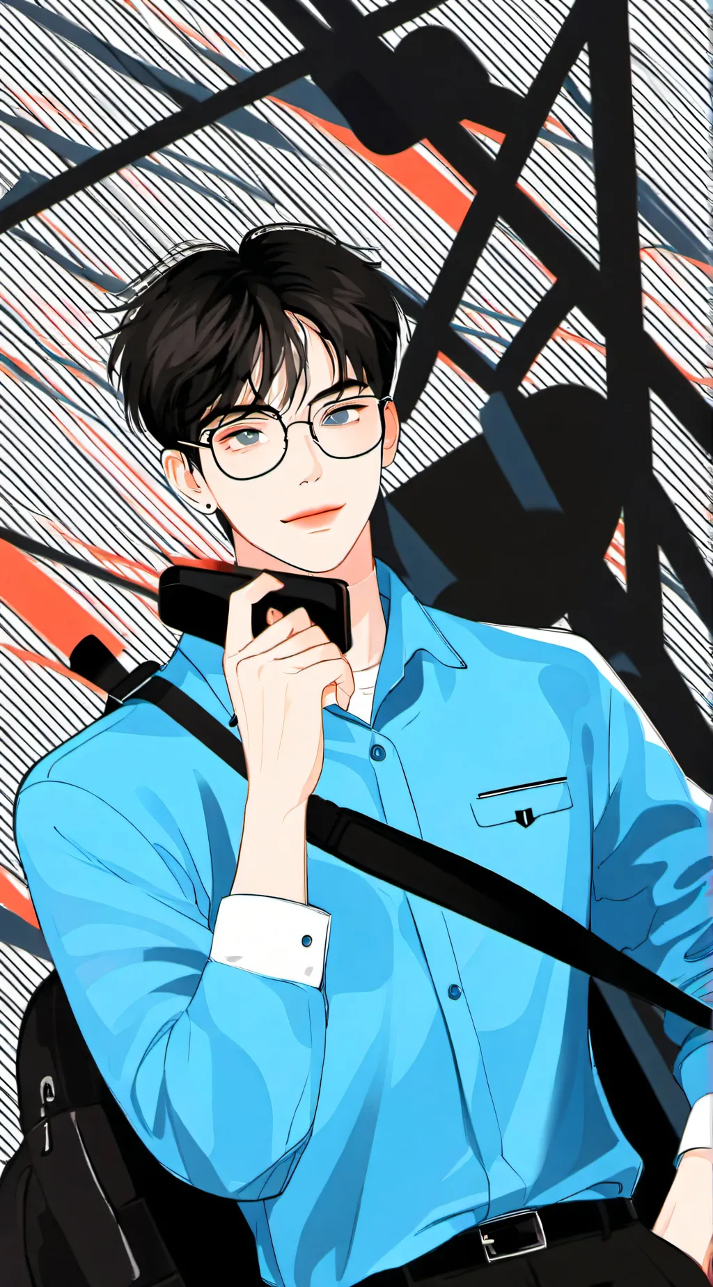 ai character:  Alex and Ava background