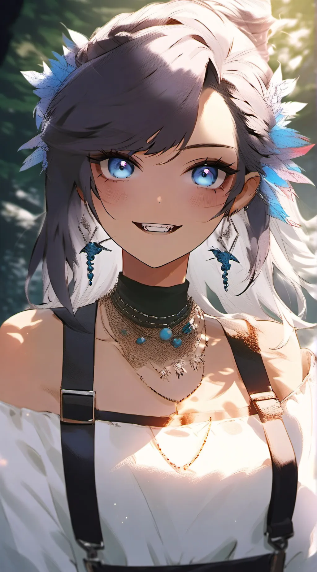 ai character: Maddie  background
