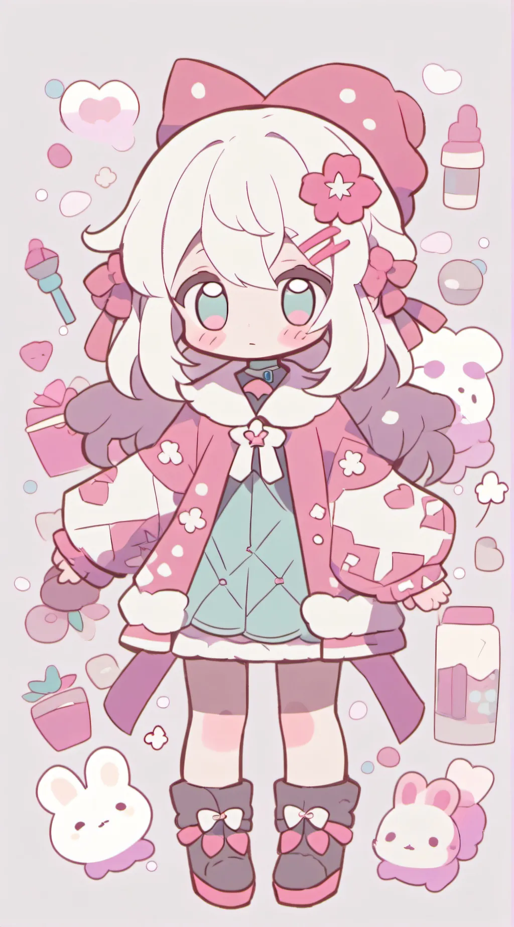 ai character: Hh meet my ocs background