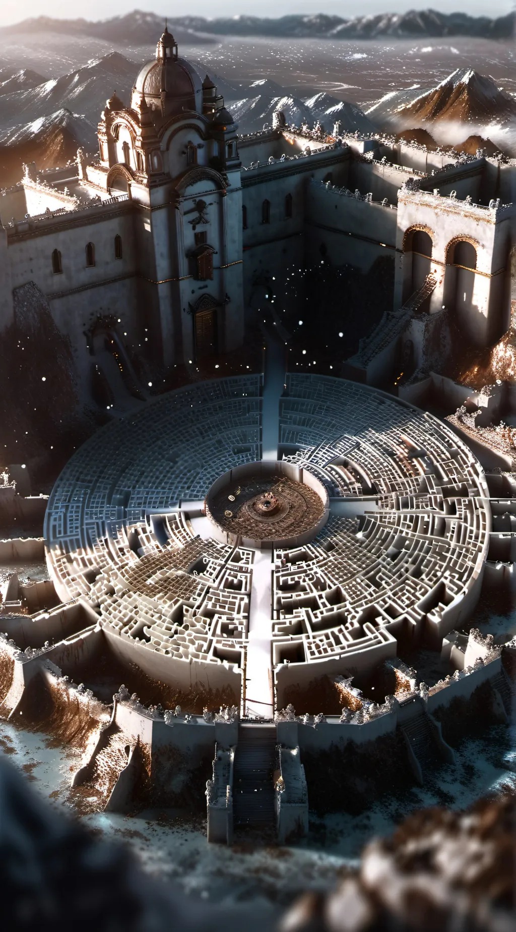 ai character: The Maze Runner background