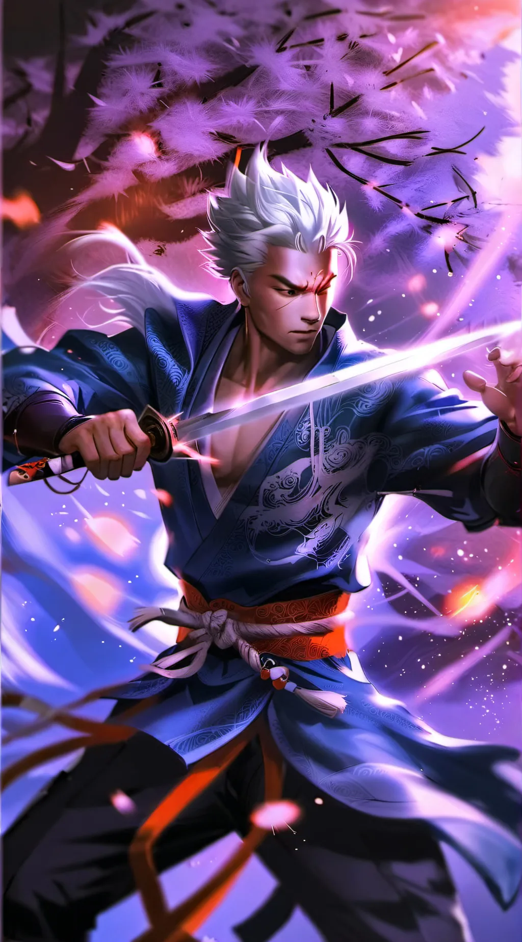 ai character: JJK Final Battle background