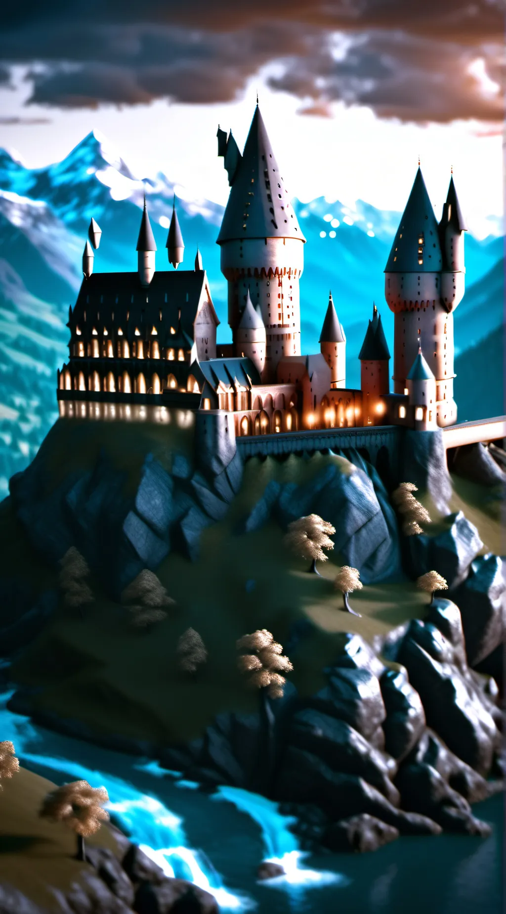 ai character: Hogwarts year 2🐺 background