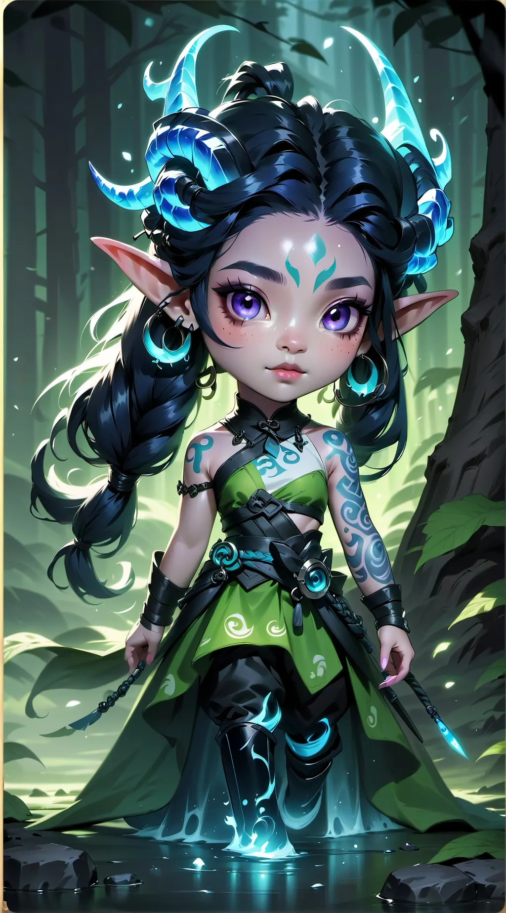 ai character: Kiki background