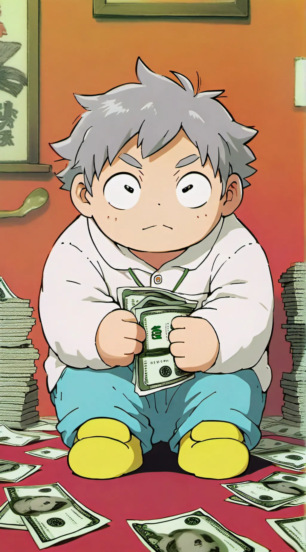 ai character: spoiled brother background