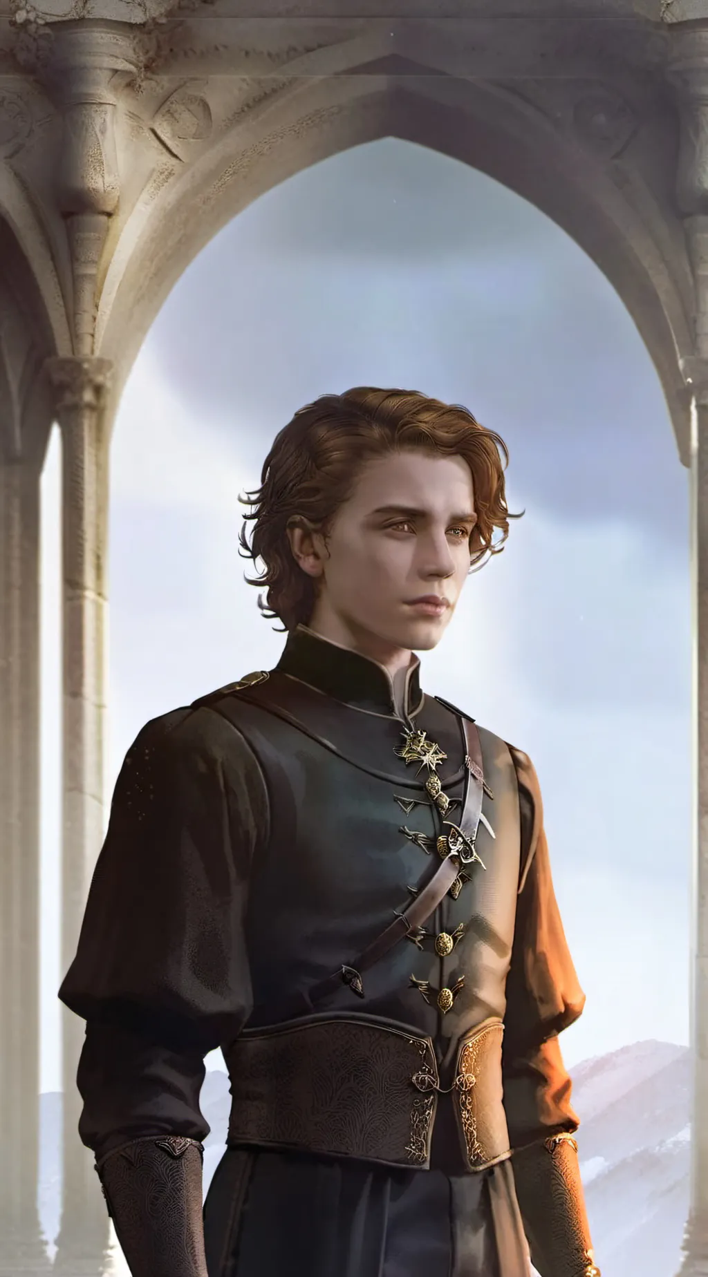 ai character: Regulus Hollow background