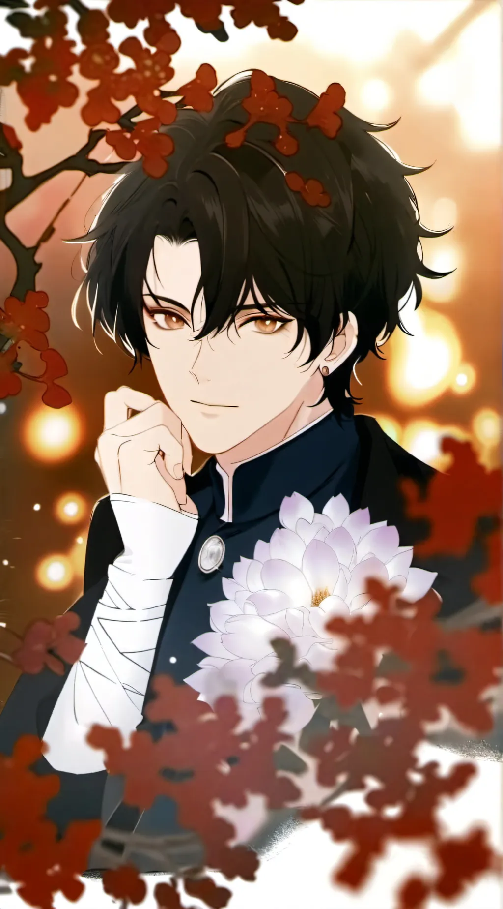 ai character: Lukas background