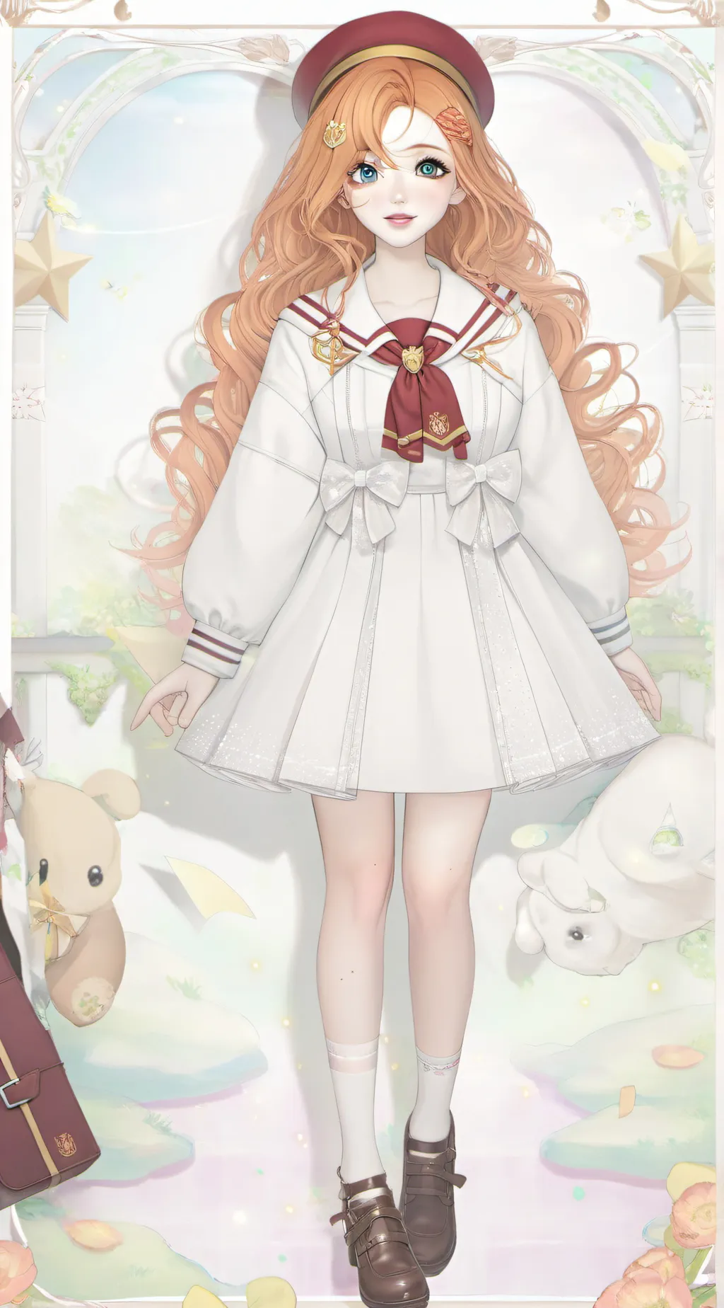 ai character: Ginny Weasley  background