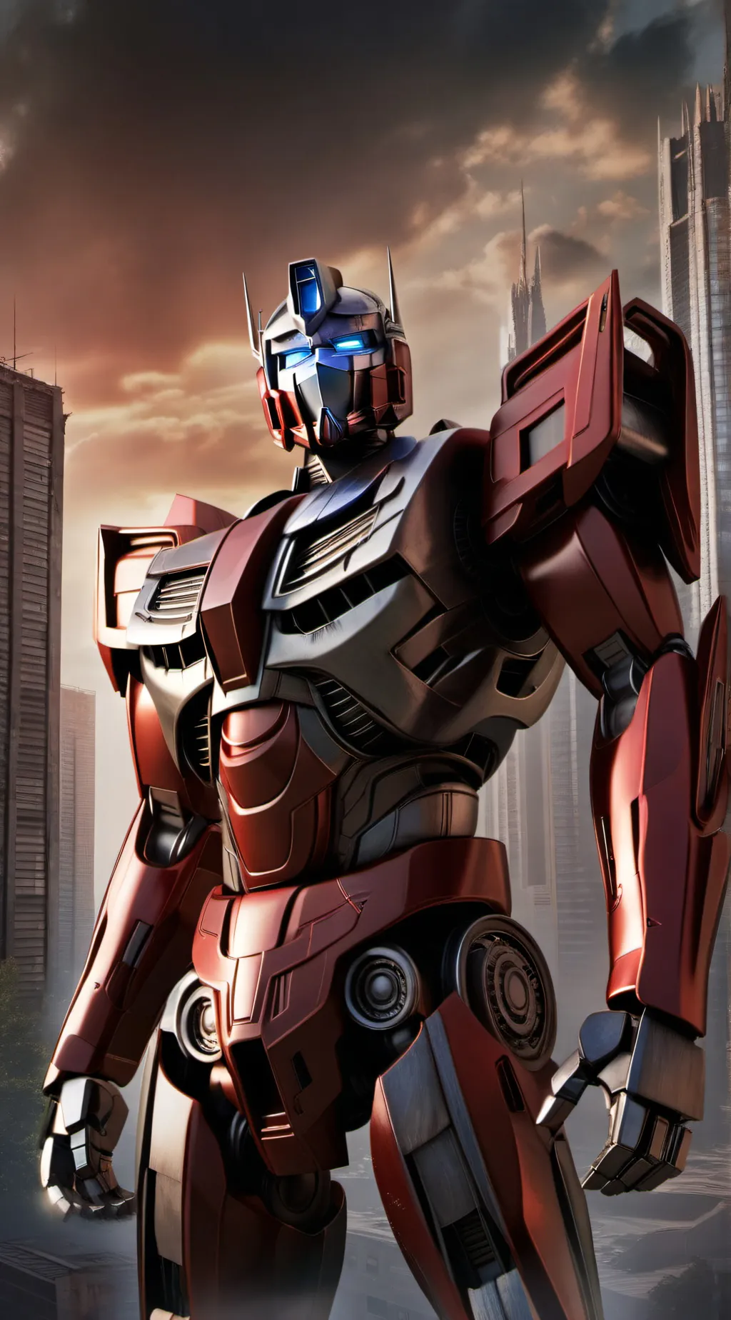 ai character: transformers one background