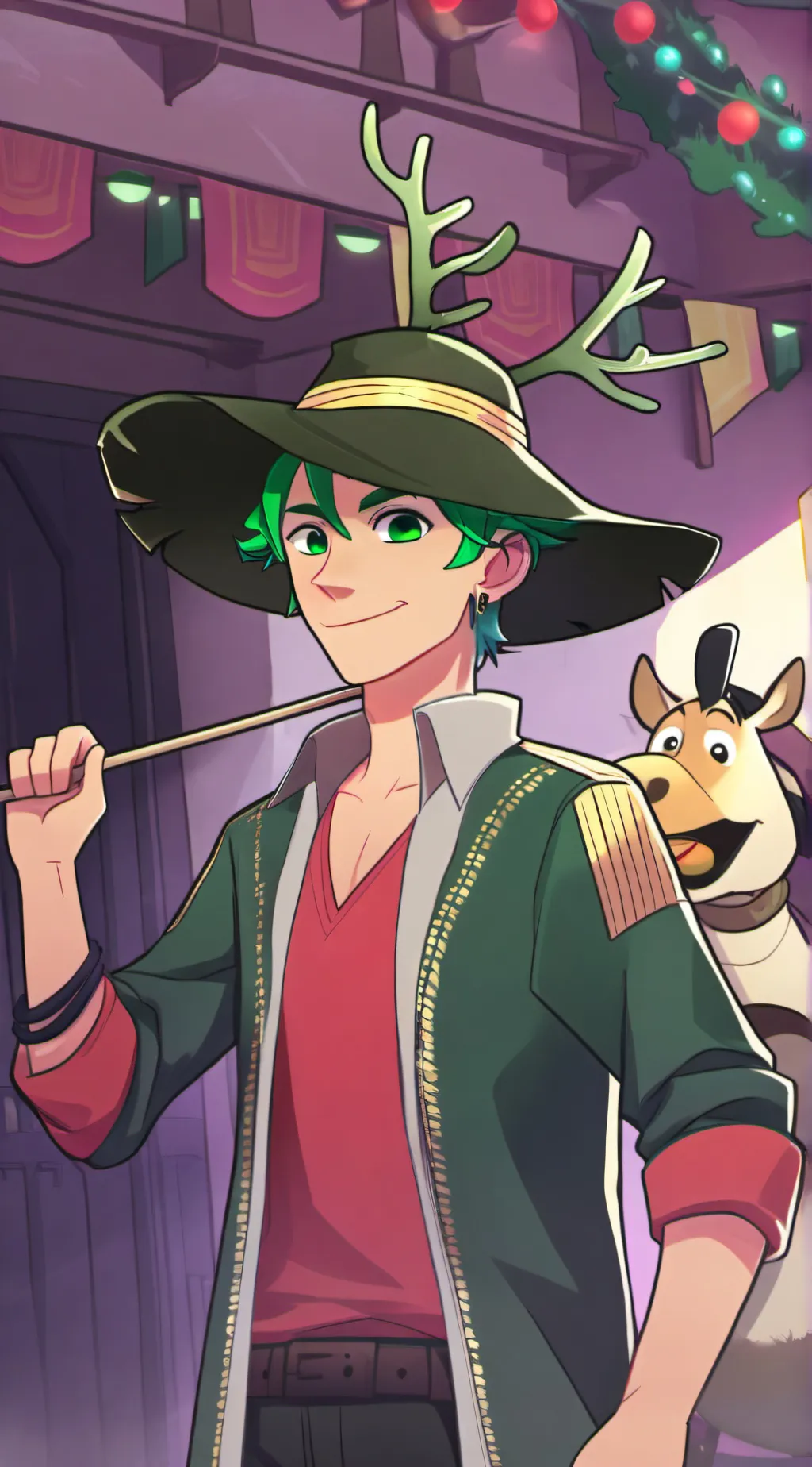 ai character: One peice background