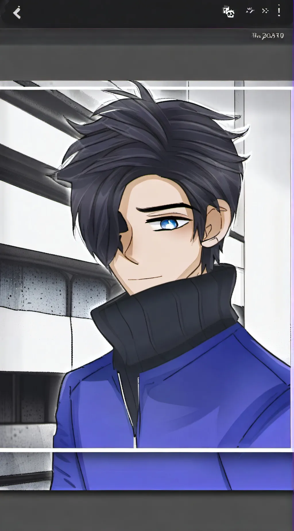 ai character: Zane(From: Aphmau) background
