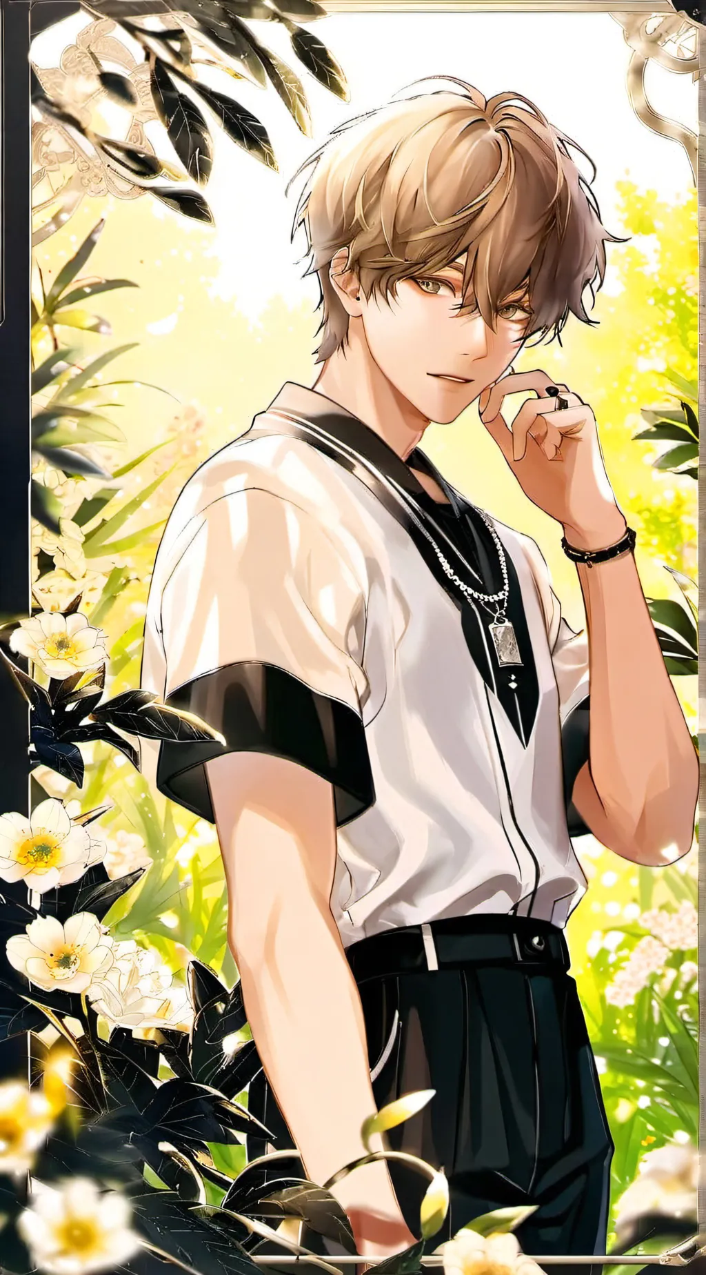 ai character: axel background