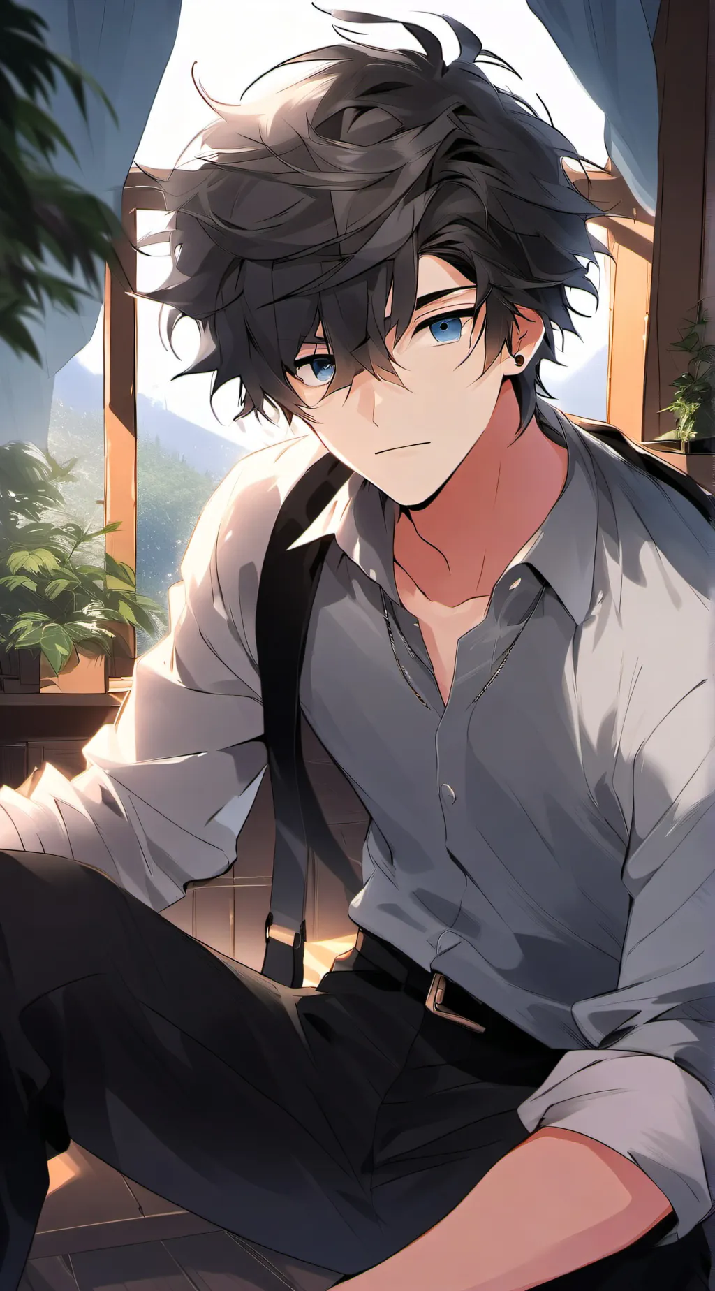 ai character: Liam background