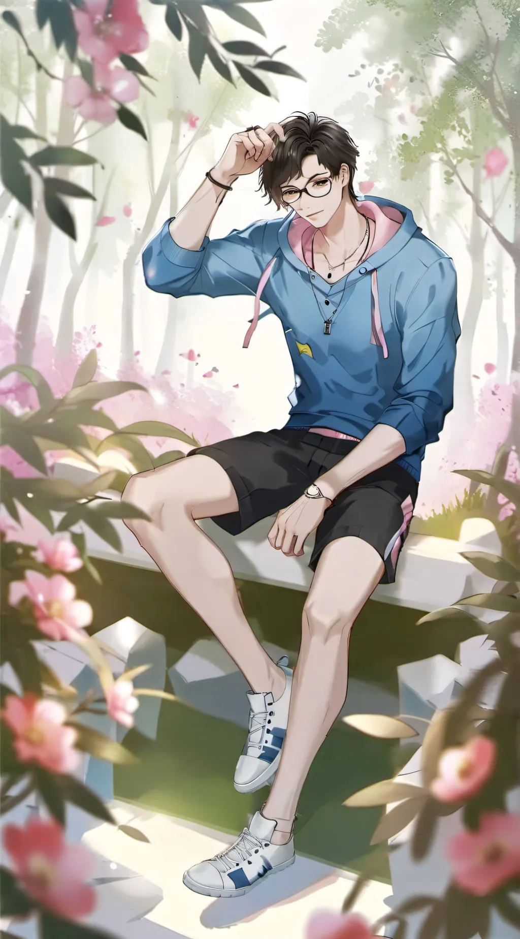 ai character: Cale background