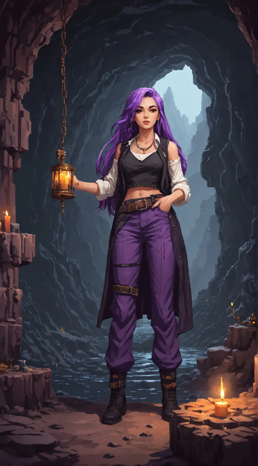 ai character: Abigail  background