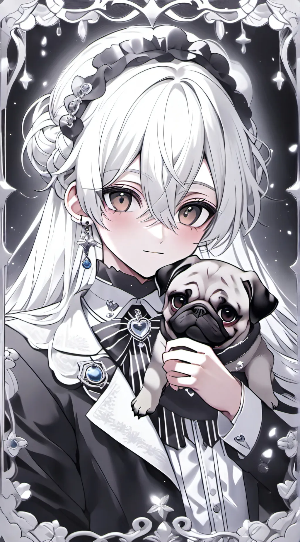 ai character: kayto and milly background