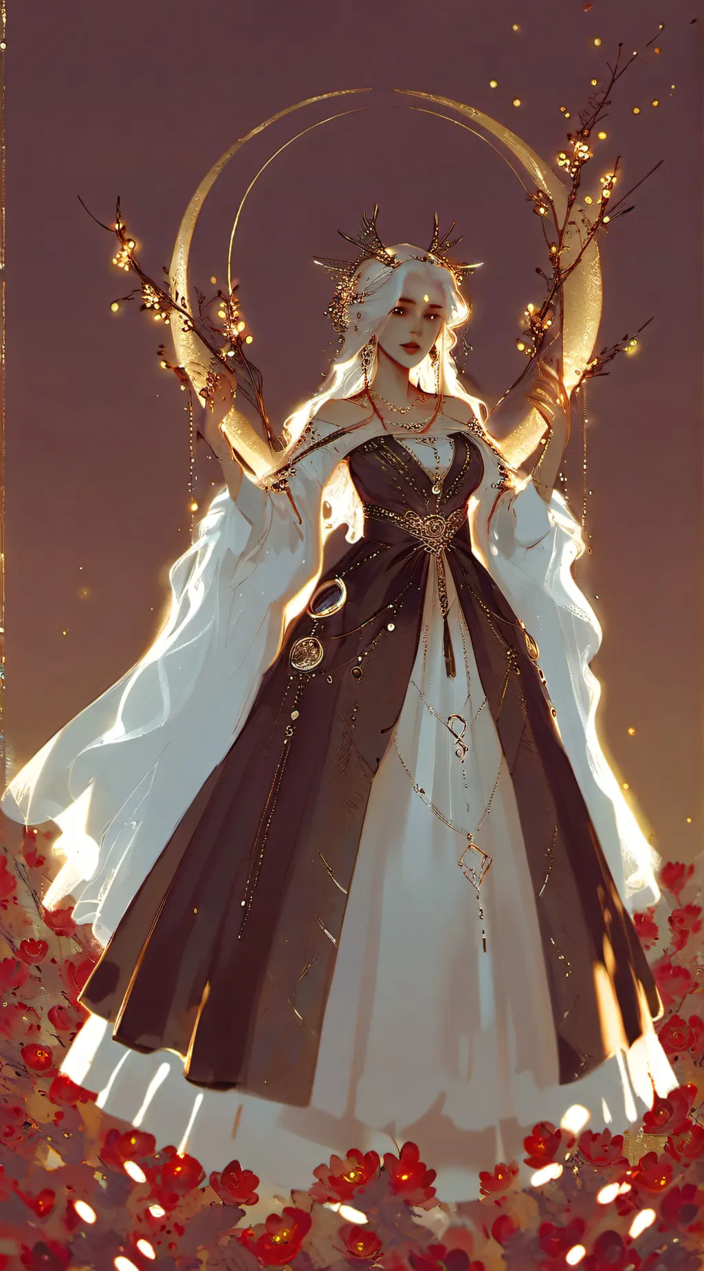 ai character: Mha queen background