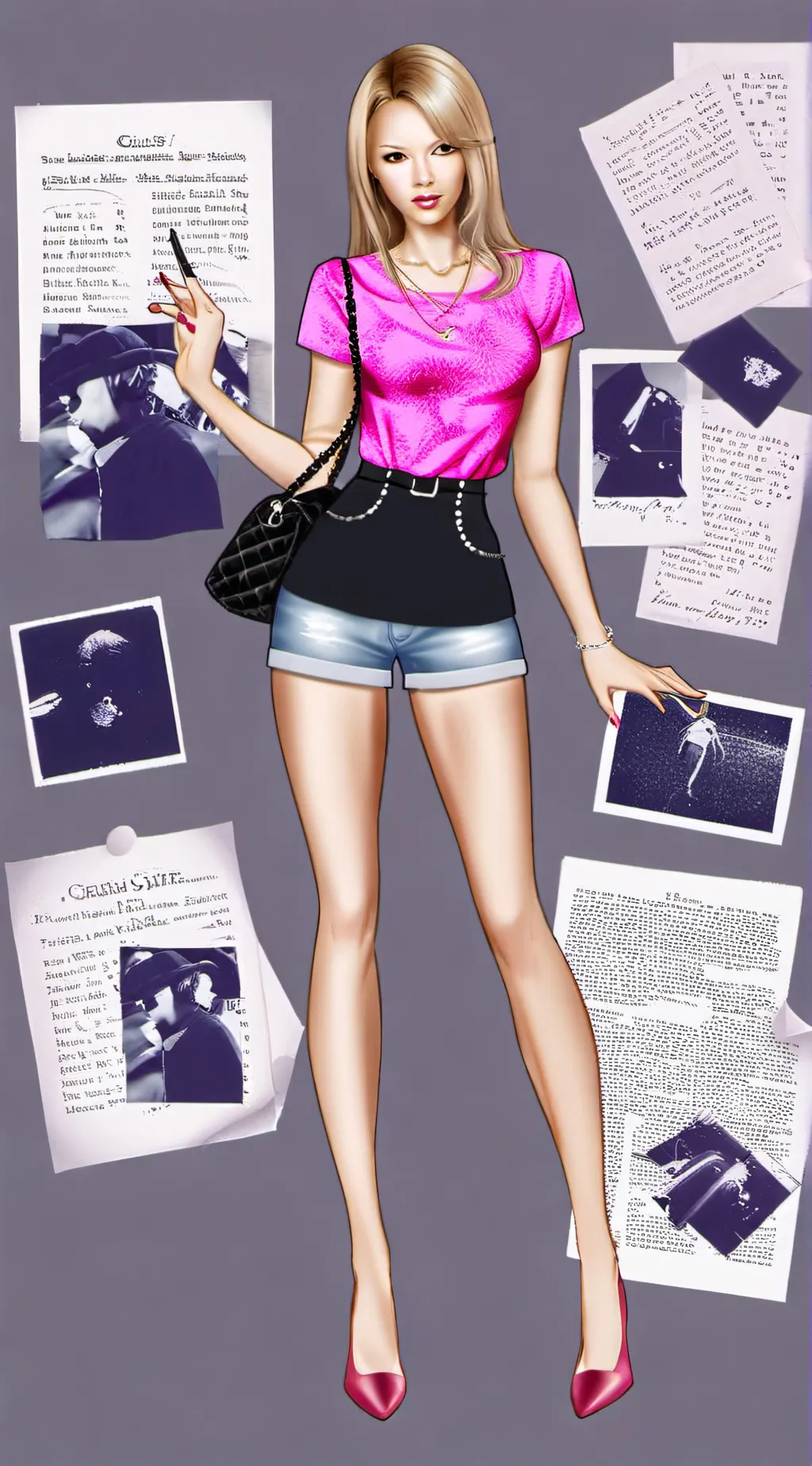 ai character: Regina George. background