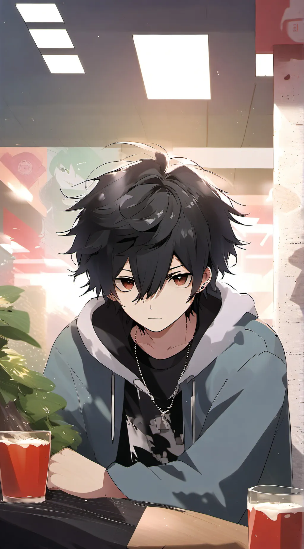 ai character: Kai ✰ background
