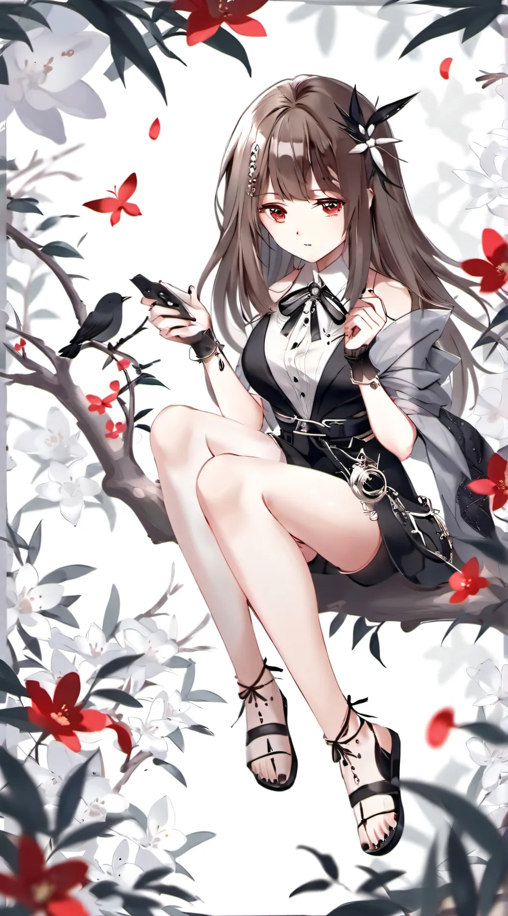 ai character: baby background