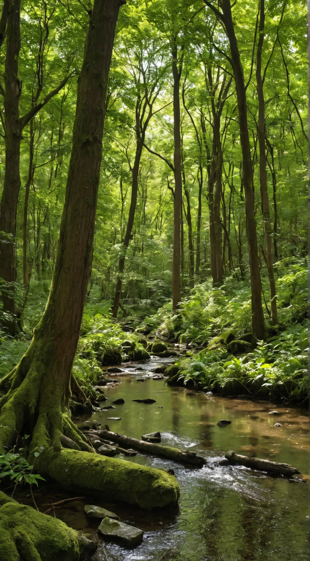 ai character: forest (for quads) background