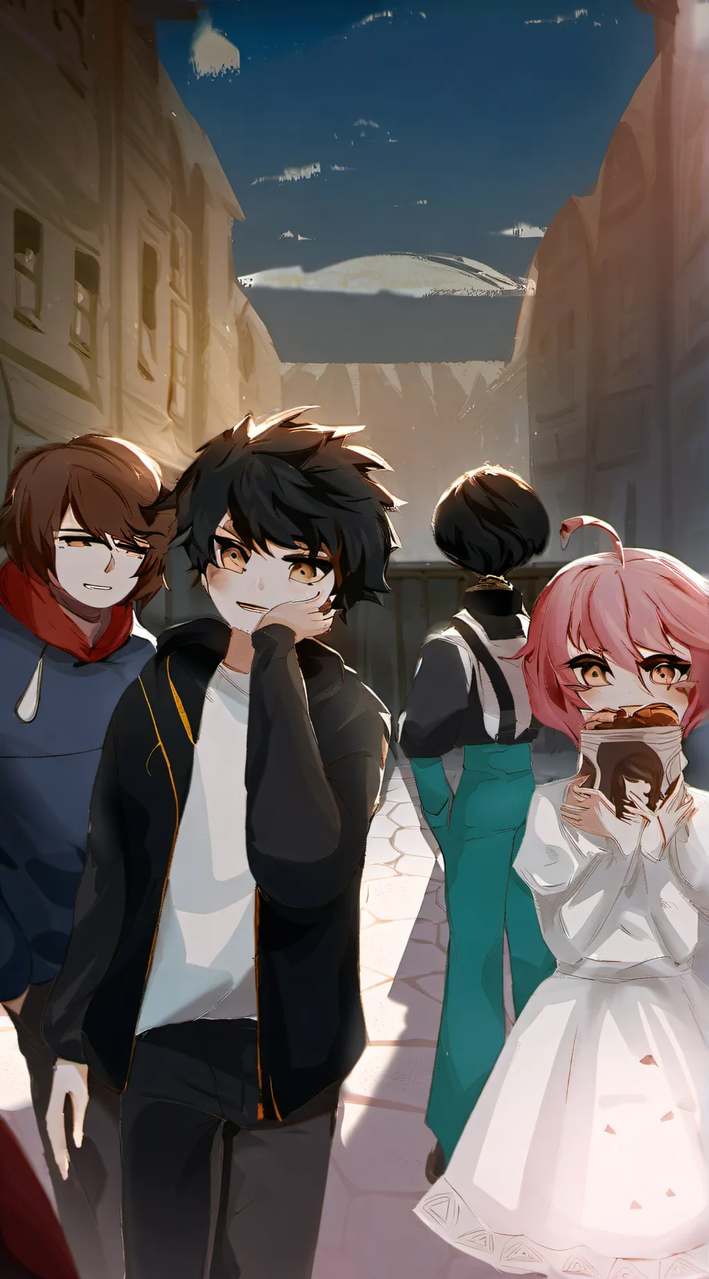 ai character: your friends background