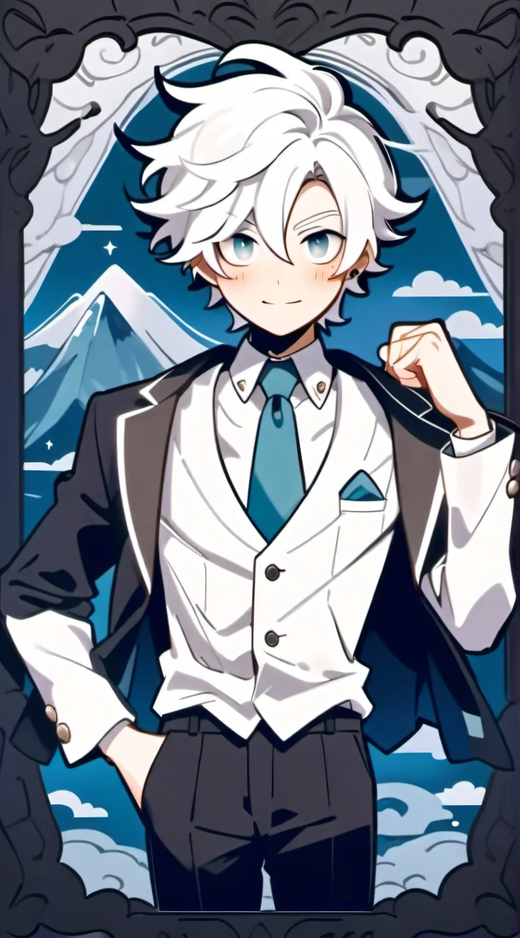 ai character: Sebastian Stolas background