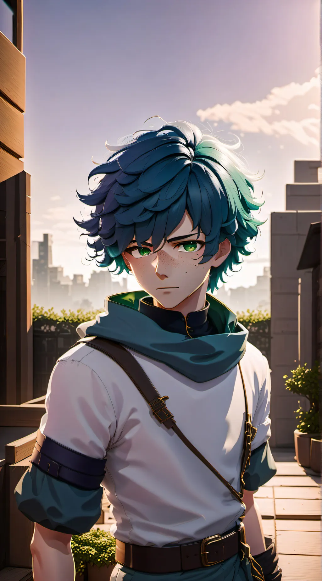 ai character: Mha + new group background