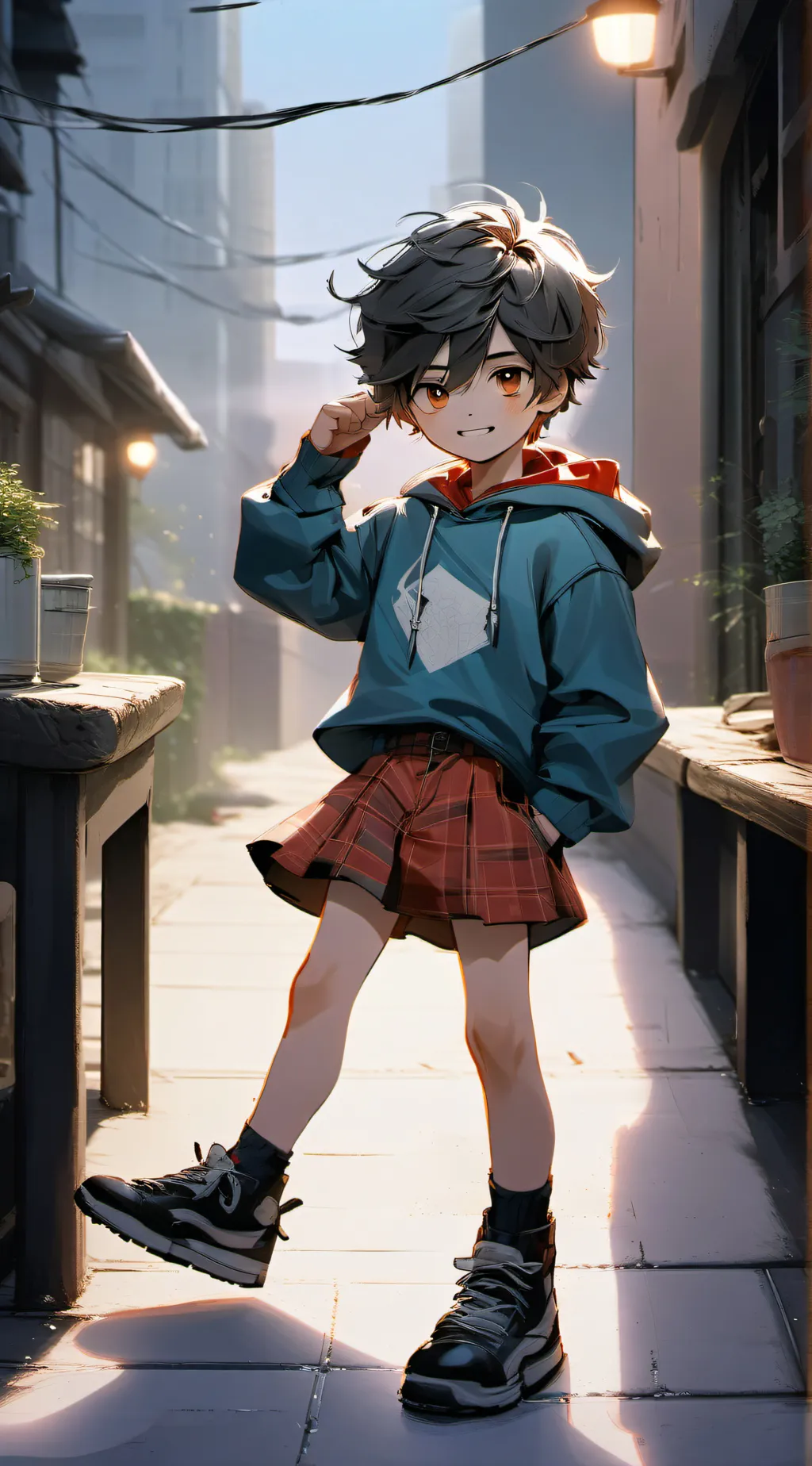 ai character: liam background