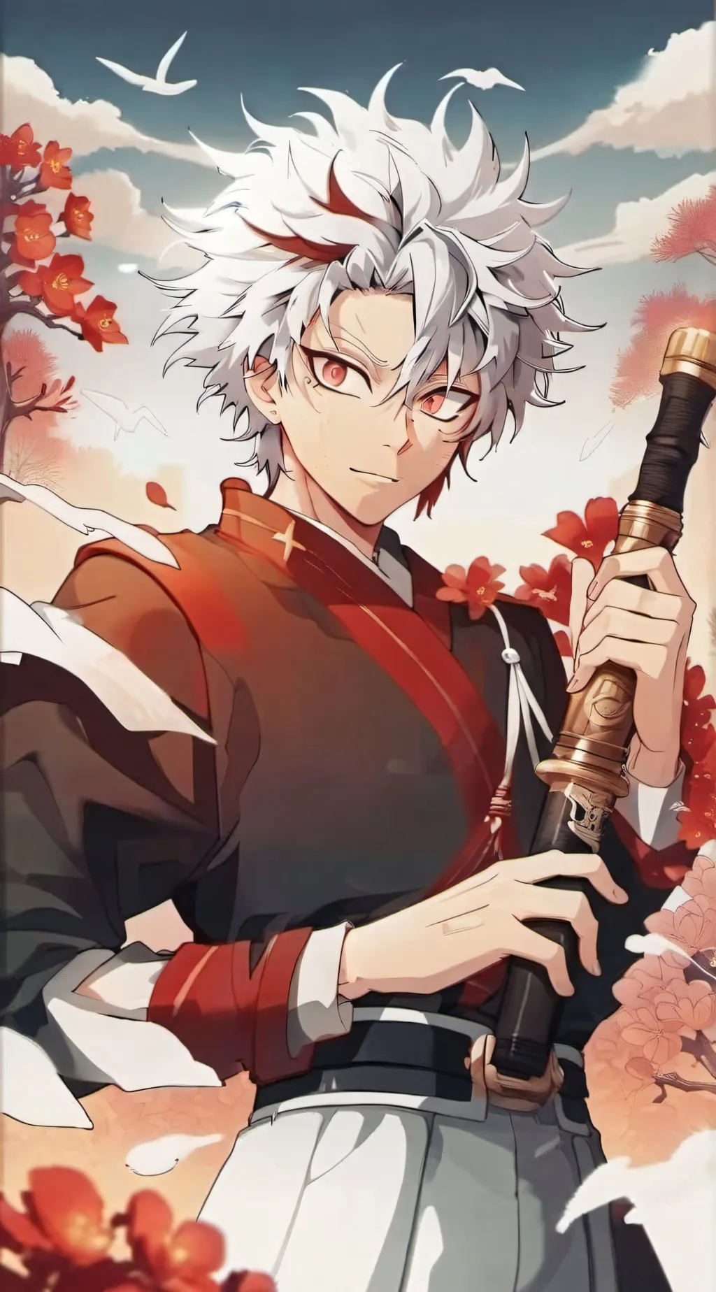 ai character: kny  background