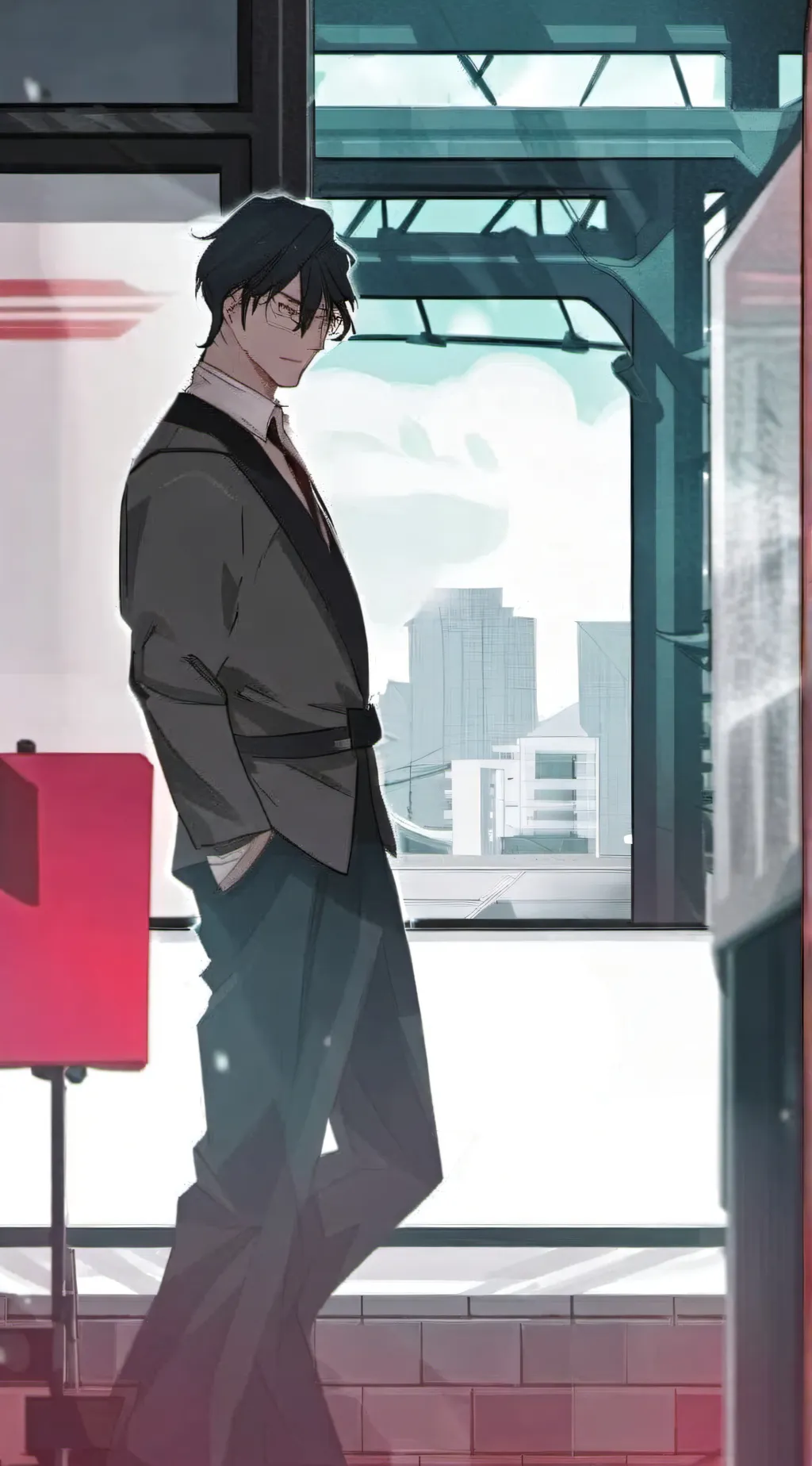 ai character: Jason  background