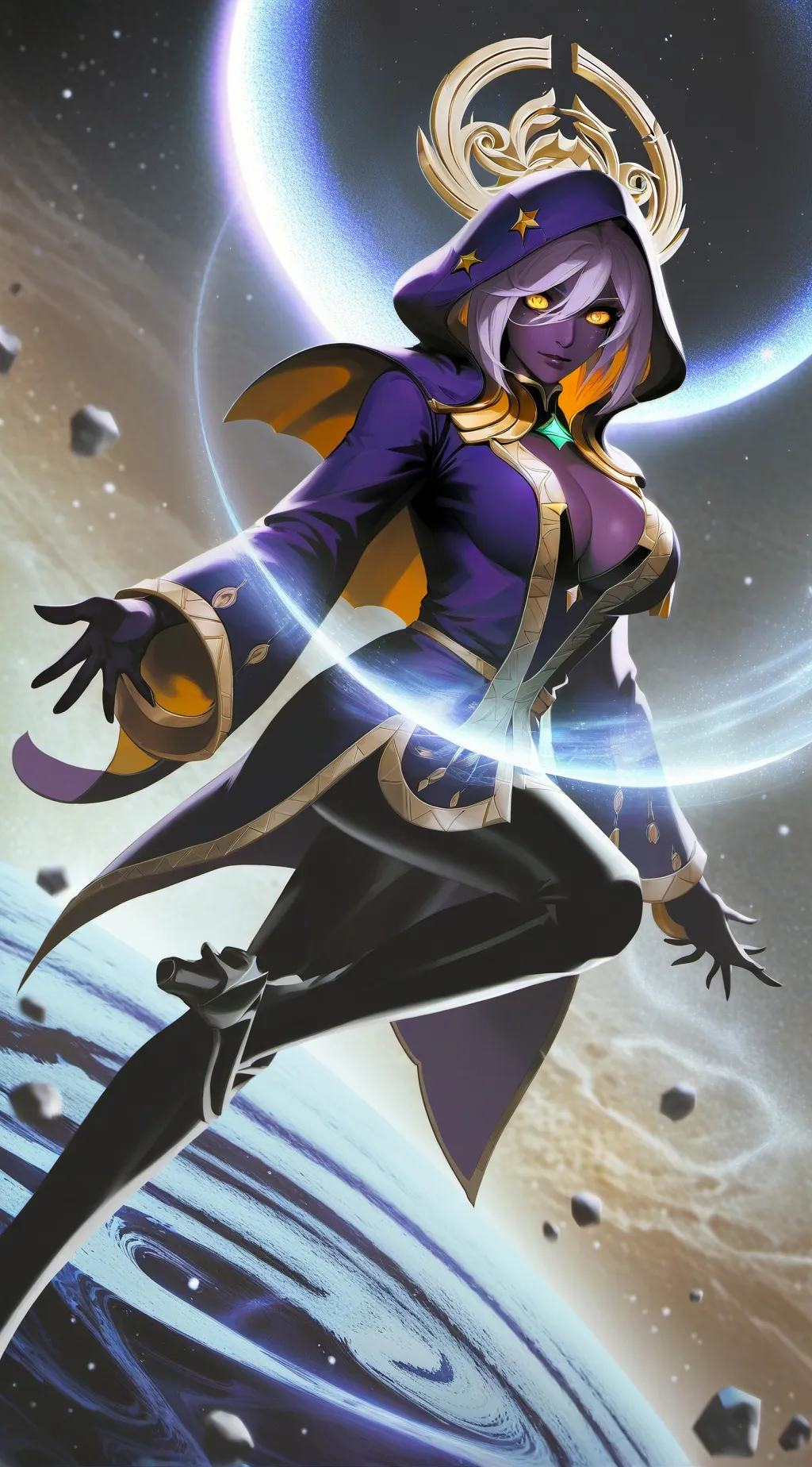 ai character: Nebuleus background