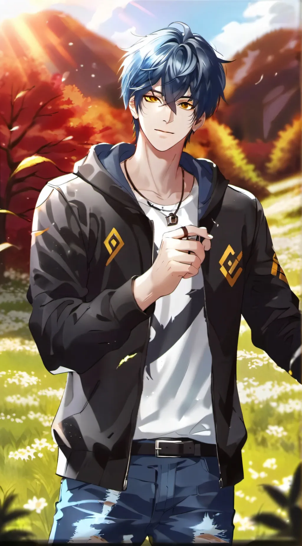 ai character: H a R u K i background