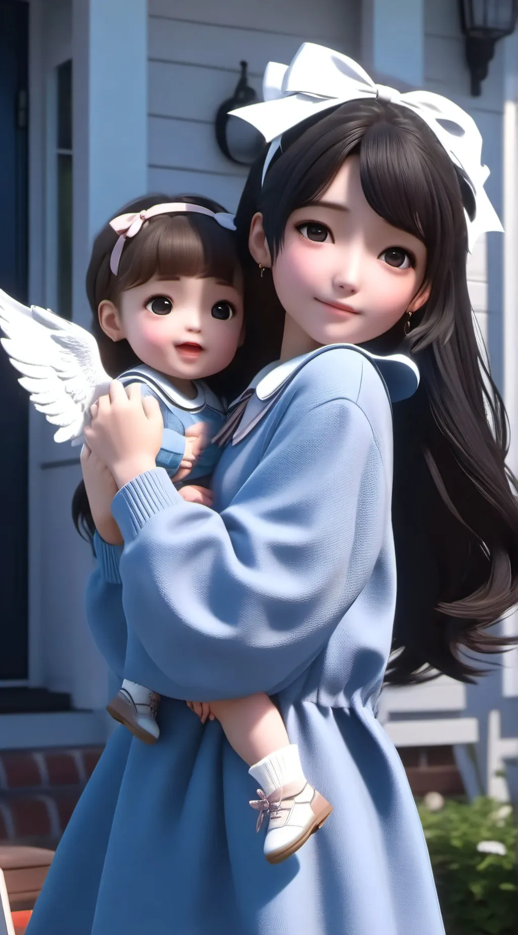 ai character: strict parents background