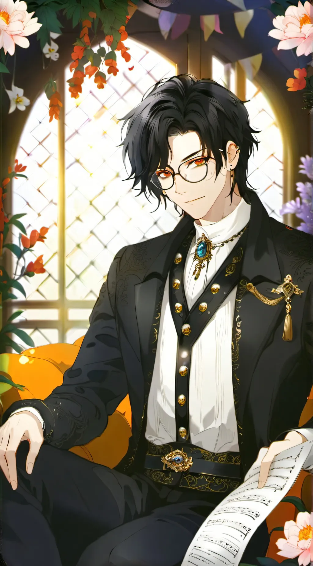 ai character: Max background