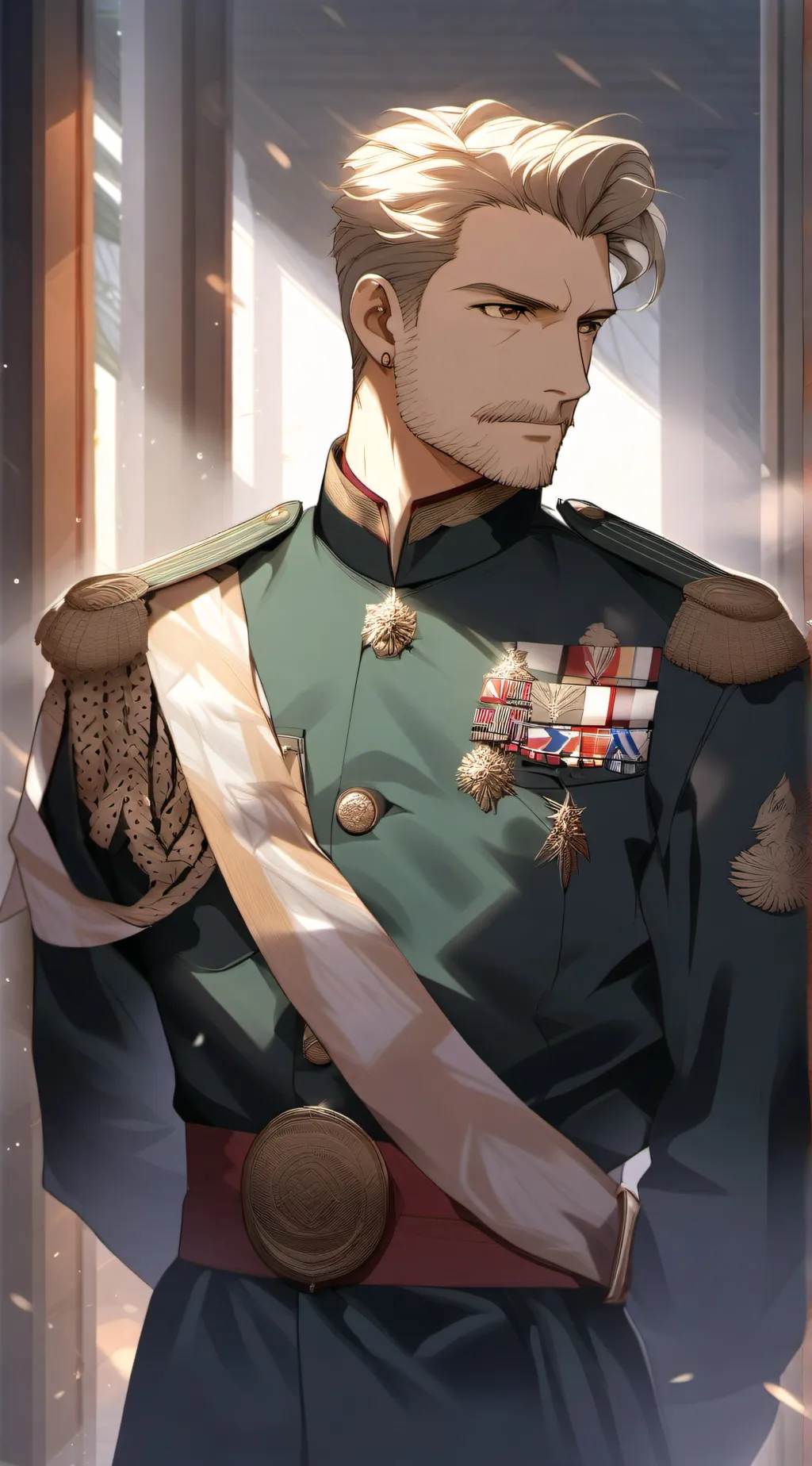 ai character: Jonathan Colsy background