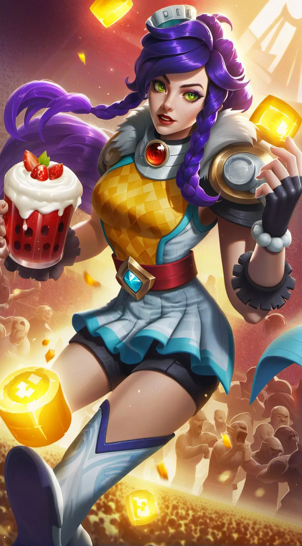 ai character: Guif  background