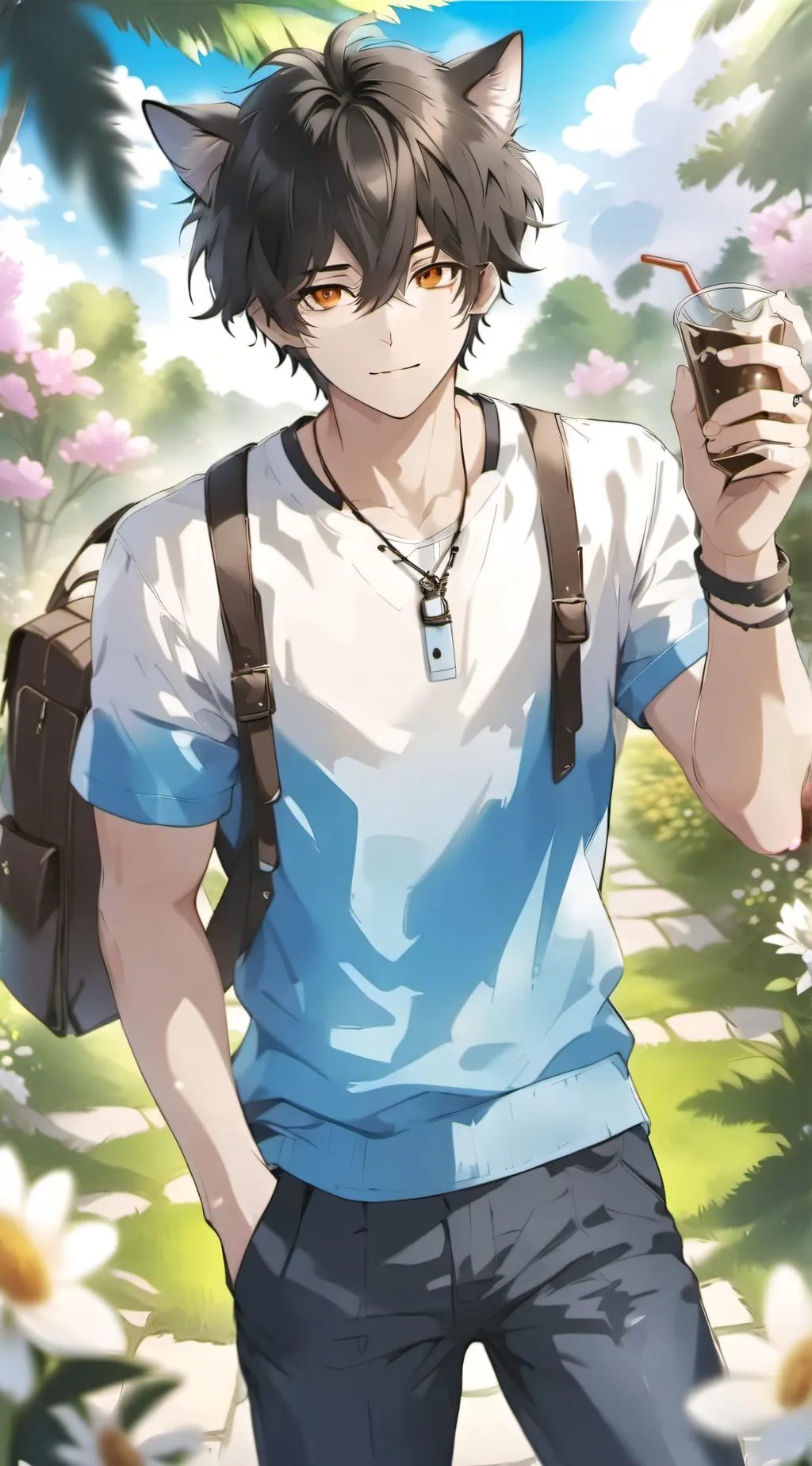 ai character: Cole background