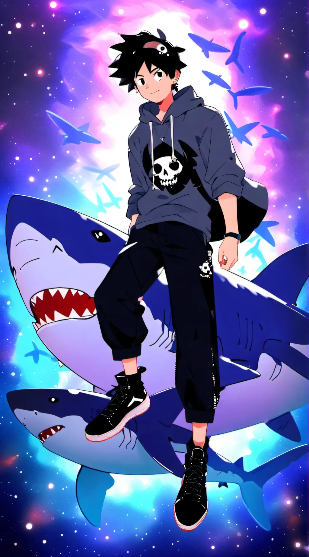 ai character: gene from aphmau background