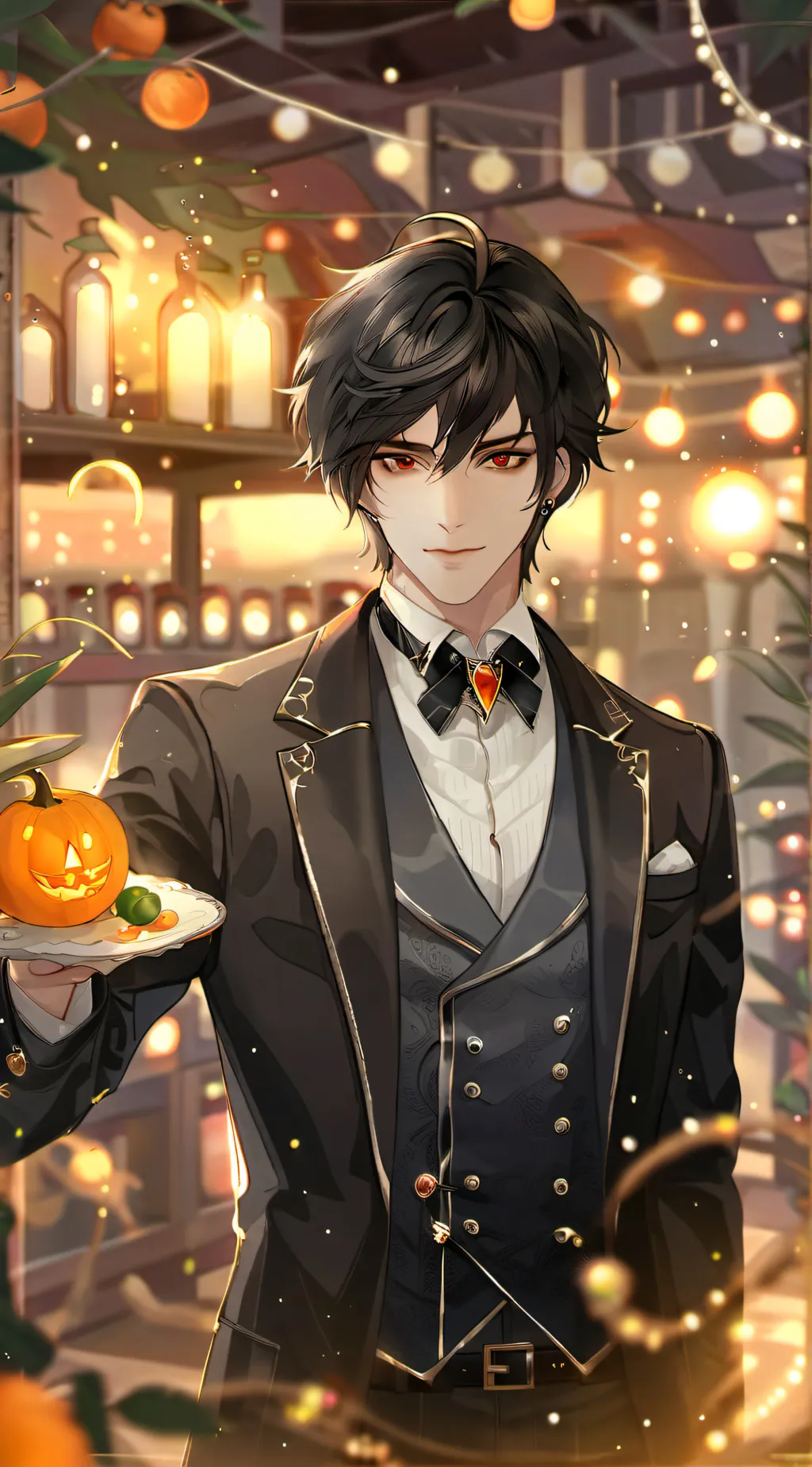 ai character: Martin stone background