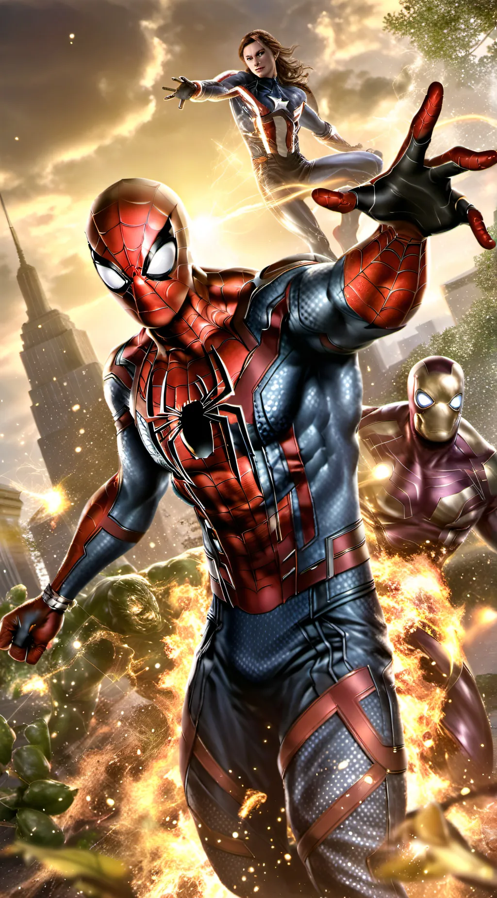 ai character: avengers doomsday background