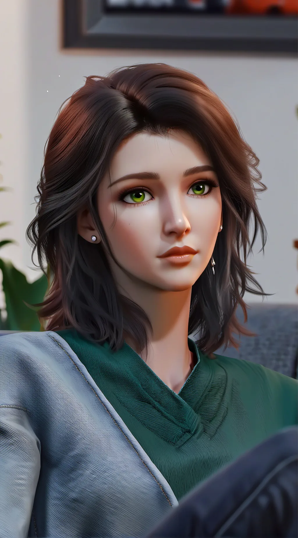 ai character: Kim Houston background