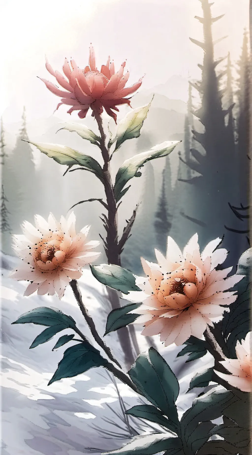 ai character: KALOGERAS SISTERS background